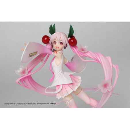Vocaloid statuette PVC Sakura Miku Newly Written 2020 Ver. 20 cm Taito - 4
