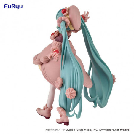Hatsune Miku statuette PVC SweetSweets Series Hatsune Miku Strawberry Chocolate Short 17 cm Furyu - 4