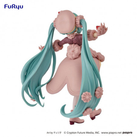 Hatsune Miku statuette PVC SweetSweets Series Hatsune Miku Strawberry Chocolate Short 17 cm Furyu - 6