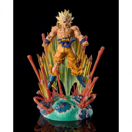Dragon Ball Z statuette PVC FiguartsZERO (Extra Battle) Super Saiyan Son Goku -Are You Talking About Krillin?!!!!!- 27 cm Figuar
