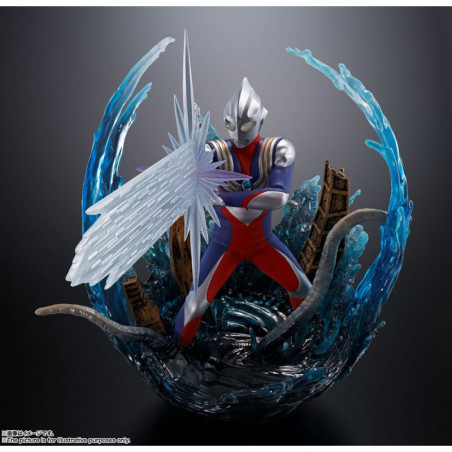 Ultraman Tiga statuette PVC FiguartsZERO Ultraman Tiga Multi Type 22 cm Tamashii Nations - 5