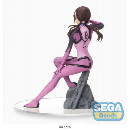 Evangelion: 3.0+1.0 Thrice Upon a Time statuette PVC Vignetteum SPM Mari Makinami Illustrious 18 cm SEGA - 5