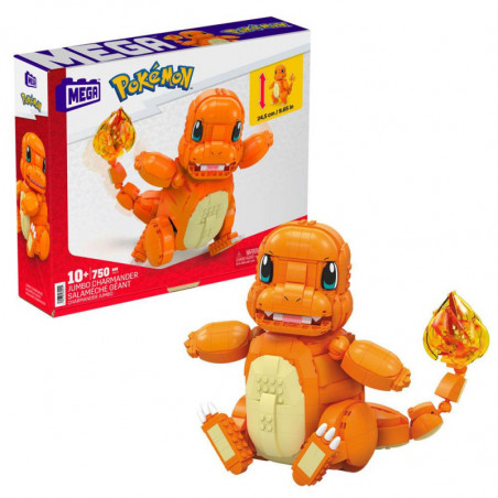 Pokémon jeu de construction Mega Construx Salamèche Géant 25 cm Mattel - 5