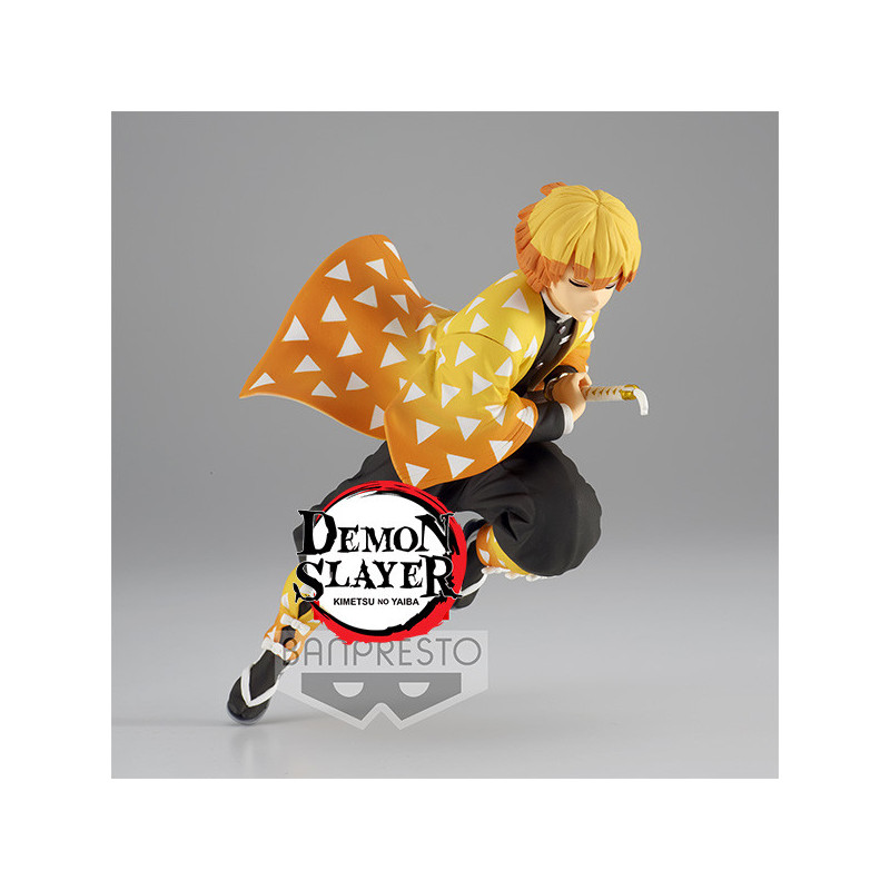 Demon Slayer Kimetsu No Yaiba Vibration Stars Zenitsu Agatsuma 13cm Banpresto - 1