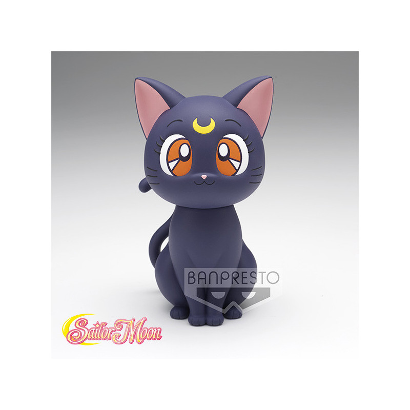 Pretty Guardian Sailor Moon Sofvimates Luna 15cm Banpresto - 1