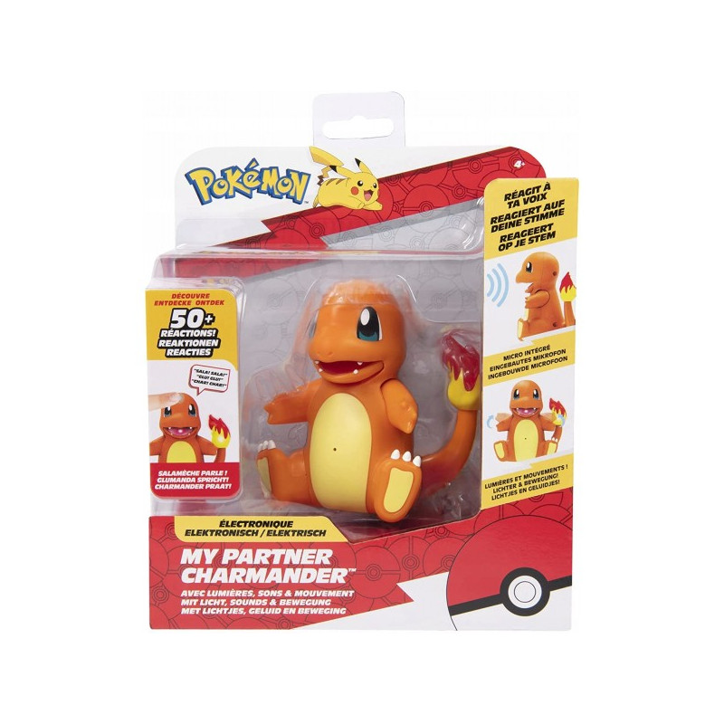 Pokemon – My Friend Charmander 20cm Jazwares - 1