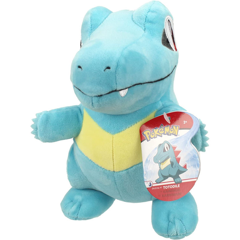 Pokemon – 20Cm Plush Totodile Jazwares - 1