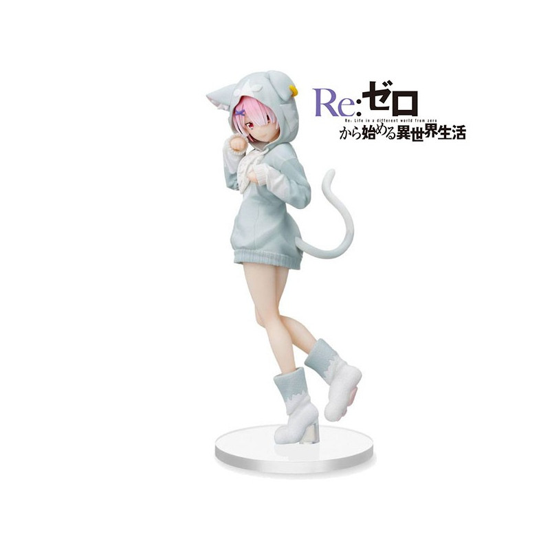 Re:Zero Starting Life in Another World statuette PVC SPM Ram The Great Spirit Puck 21 cm SEGA - 1