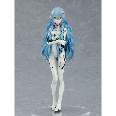 Rebuild of Evangelion statuette PVC Pop Up Parade Rei Ayanami Long Hair Ver. 17 cm Good Smile Company - 1