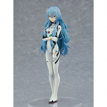 Rebuild of Evangelion statuette PVC Pop Up Parade Rei Ayanami Long Hair Ver. 17 cm Good Smile Company - 2