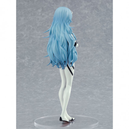 Rebuild of Evangelion statuette PVC Pop Up Parade Rei Ayanami Long Hair Ver. 17 cm Good Smile Company - 3