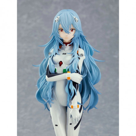 Rebuild of Evangelion statuette PVC Pop Up Parade Rei Ayanami Long Hair Ver. 17 cm Good Smile Company - 4