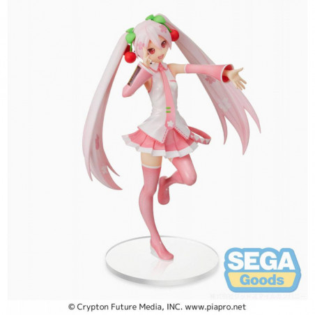 Hatsune Miku statuette SPM Sakura Miku Ver. 3 21 cm SEGA - 6