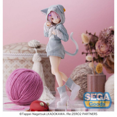 Re:Zero Starting Life in Another World statuette PVC SPM Ram The Great Spirit Puck 21 cm SEGA - 3