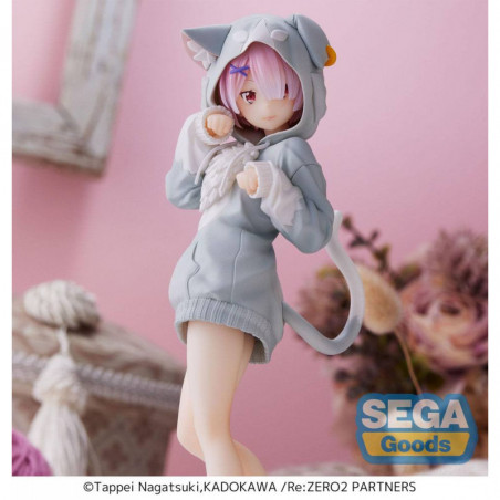 Re:Zero Starting Life in Another World statuette PVC SPM Ram The Great Spirit Puck 21 cm SEGA - 4