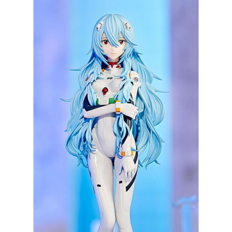 Rebuild of Evangelion statuette PVC Pop Up Parade Rei Ayanami Long Hair Ver. 17 cm Good Smile Company - 7