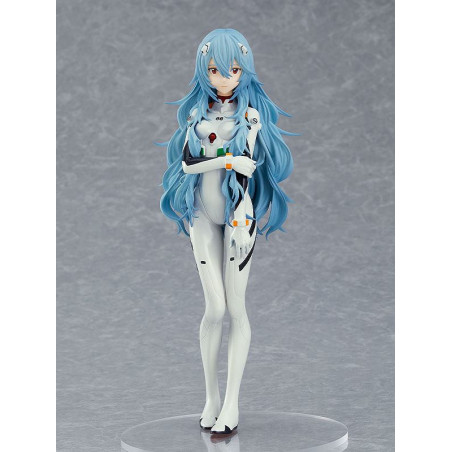 Rebuild of Evangelion statuette PVC Pop Up Parade Rei Ayanami Long Hair Ver. 17 cm Good Smile Company - 10
