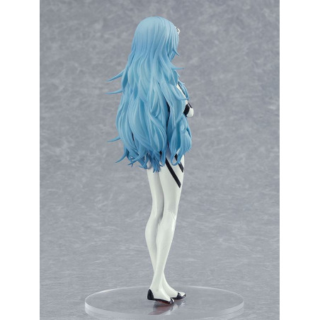 Rebuild of Evangelion statuette PVC Pop Up Parade Rei Ayanami Long Hair Ver. 17 cm Good Smile Company - 12