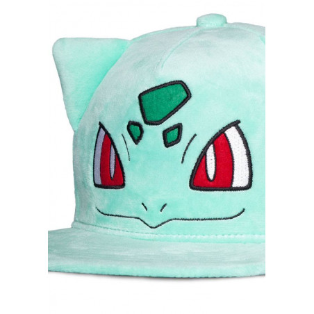 Pokémon casquette peluche Snapback Bulbasaur Difuzed - 3
