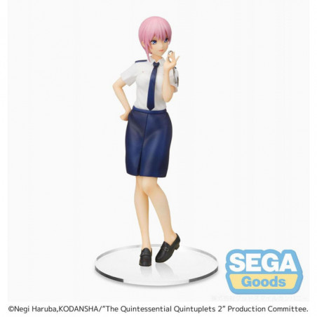 The Quintessential Quintuplets 2 statuette PVC SPM Ichika Nakano Police Ver. 21 cm SEGA - 2