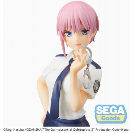 The Quintessential Quintuplets 2 statuette PVC SPM Ichika Nakano Police Ver. 21 cm SEGA - 5