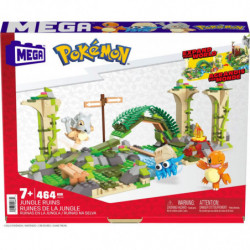 Pokémon jeu de construction Mega Construx Jungle Ruins Mattel - 1 2
