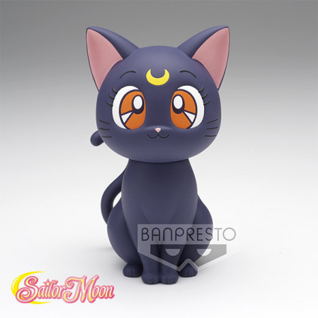 Pretty Guardian Sailor Moon Sofvimates Luna 15cm Banpresto - 2