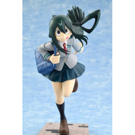 My Hero Academia statuette PVC 1/8 Konekore Tsuyu Asui Uniform Ver. 18 cm Bellfine - 12