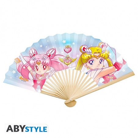 SAILOR MOON - Eventail Sailor Moon & chats Abystyle - 1