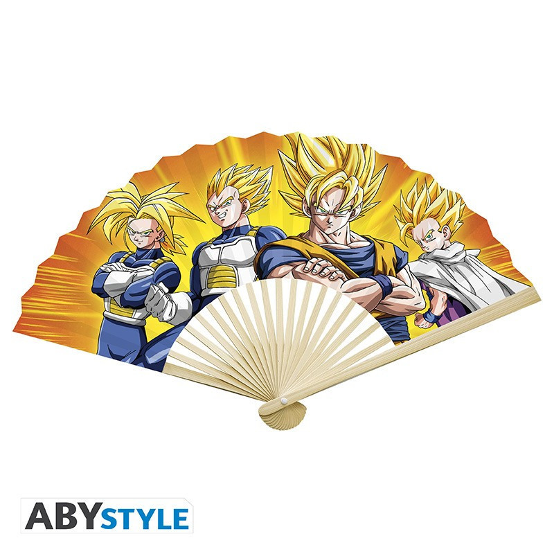 DRAGON BALL - Eventail Super Saiyans Abystyle - 1