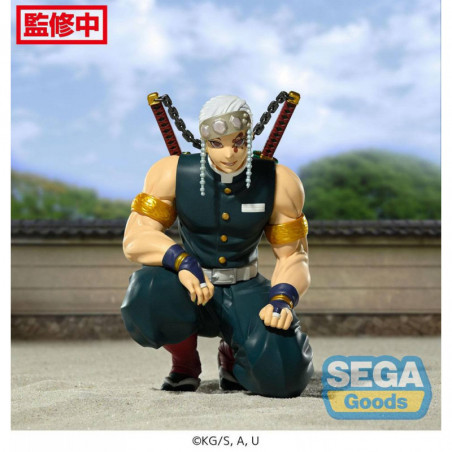 Demon Slayer: Kimetsu no Yaiba statuette PVC PM Perching Tengen Uzui (Hashira Meeting) 13 cm SEGA - 6