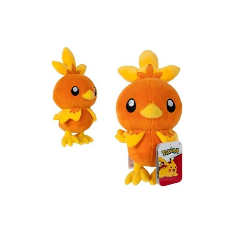 Pokémon peluche Poussifeu Boti - 1