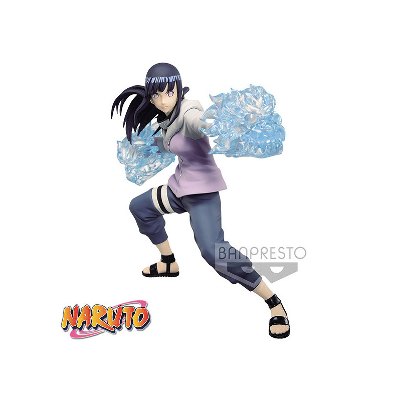 Naruto Shippuden Vibration Stars Hyuga Hinata 16cm Banpresto - 1