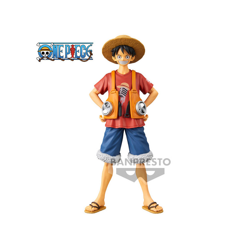One Piece DXF The Grand Line Men Vol 1 Luffy 16cm Banpresto - 1