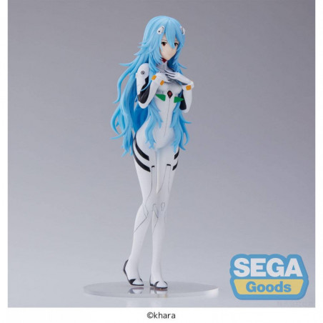 Evangelion: 3.0+1.0 Thrice Upon a Time statuette PVC SPM Rei Ayanami Long Hair Ver. 21 cm SEGA - 8