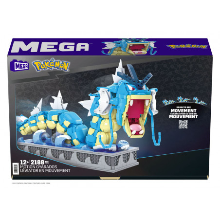 Pokémon jeu de construction Mega Construx Motion Léviator 44 cm Mattel - 3