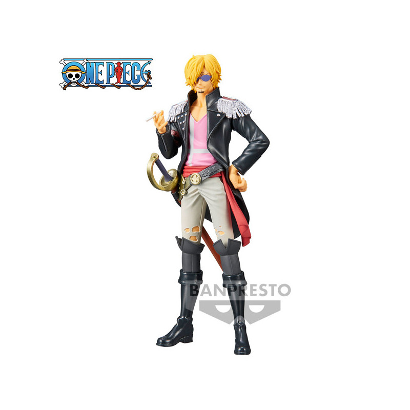 One Piece Dxf Grandline Men Vol 4 Sanji 17cm Banpresto - 1