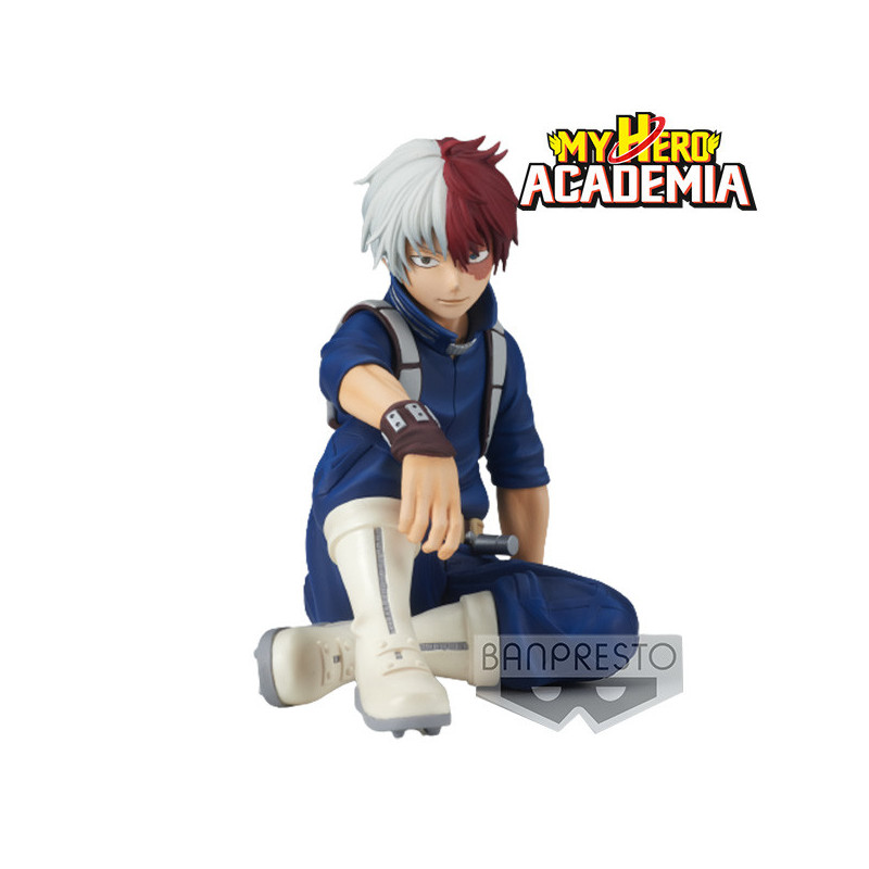 My Hero Academia Break Time Vol 3 Shoto Todoroki 10cm Banpresto - 1