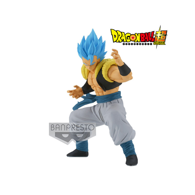DBZ Super Solid Edge Works Vol.7b Super Saiyan God Super Saiyan Gogeta 13cm Banpresto - 1