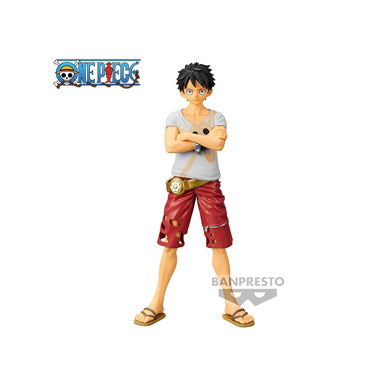 One Piece Dxf Grandline Men Vol.6 Luffy 16cm Banpresto - 1