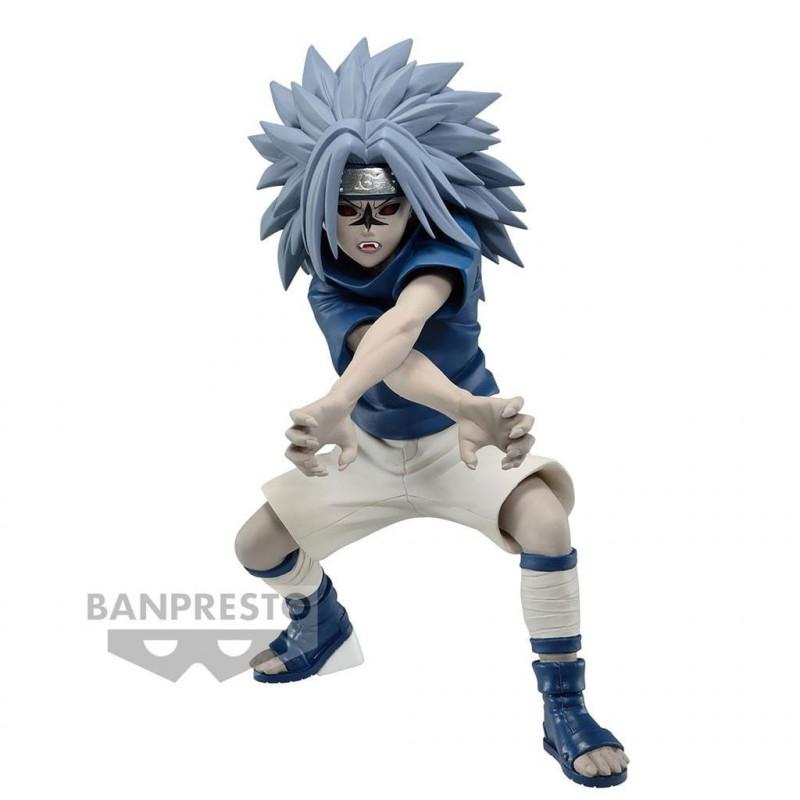 Naruto statuette PVC Vibration Stars Sasuke Uchiha 13 cm Banpresto - 1