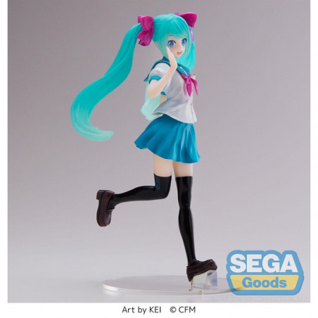 Hatsune Miku Figurine 16th Anniversary Kei Ver Luminasta SEGA - 2