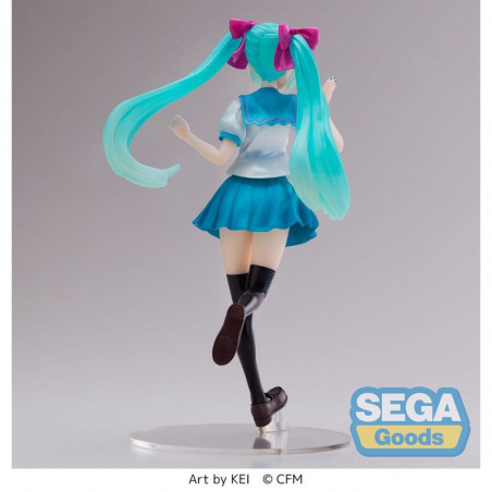 Hatsune Miku Figurine 16th Anniversary Kei Ver Luminasta SEGA - 3