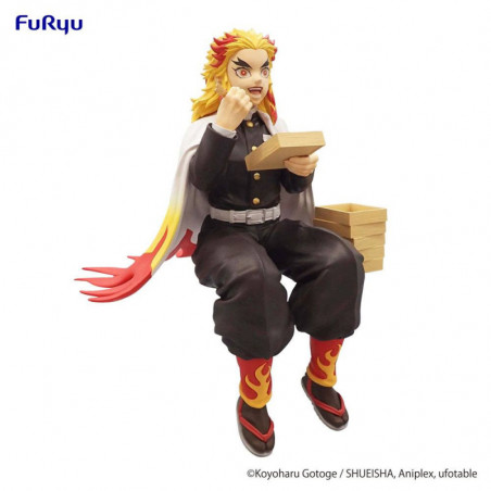Demon Slayer: Kimetsu no Yaiba statuette PVC Noodle Stopper Rengoku Kyojuro 14 cm Furyu - 5