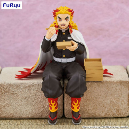 Demon Slayer: Kimetsu no Yaiba statuette PVC Noodle Stopper Rengoku Kyojuro 14 cm Furyu - 9