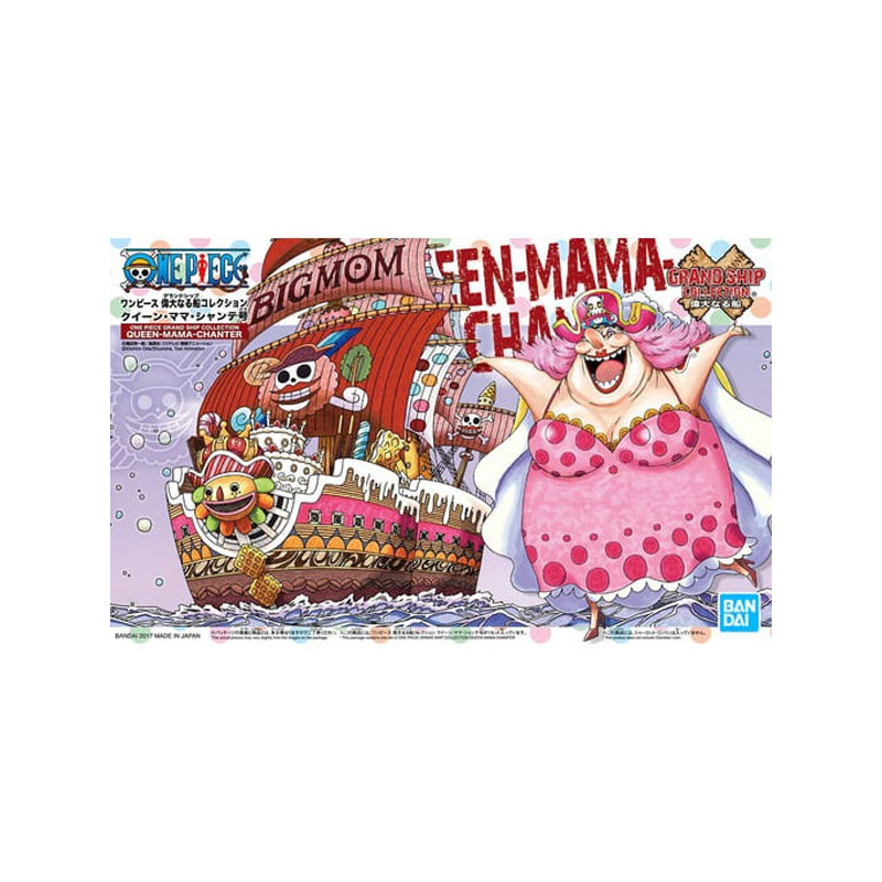 One Piece Maquette Grand Ship Collection Queen Mama Chanter 15cm Bandai - 2