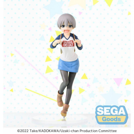 Uzaki-chan Wants to Hang Out! Season 2 statuette PVC SPM Hana Uzaki Laughing Ver. 25 cm SEGA - 3