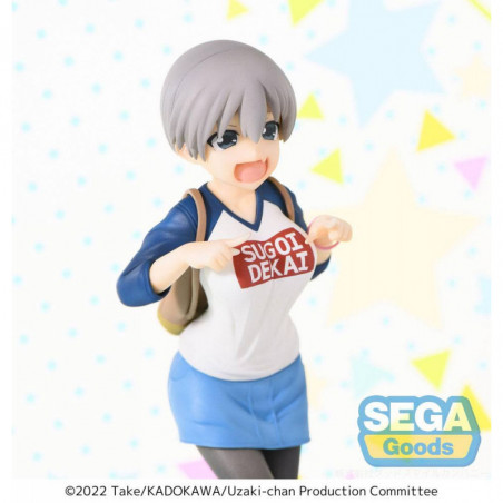 Uzaki-chan Wants to Hang Out! Season 2 statuette PVC SPM Hana Uzaki Laughing Ver. 25 cm SEGA - 6