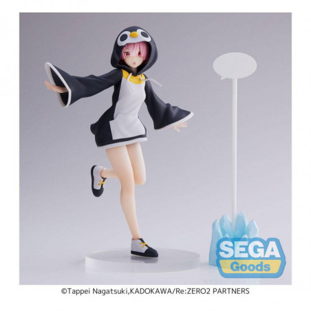Re:Zero - Starting Life in Another World statuette PVC Ram Kotoriasobi Pink 20 cm SEGA - 1