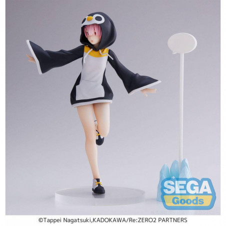 Re:Zero - Starting Life in Another World statuette PVC Ram Kotoriasobi Pink 20 cm SEGA - 7